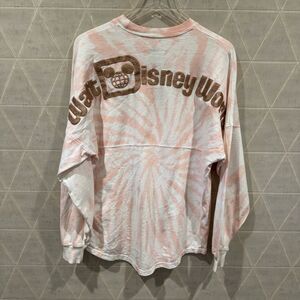 Disney Walt Disney World Pink Briar Rose Gold Tie Dye Spirit Jersey Size XS